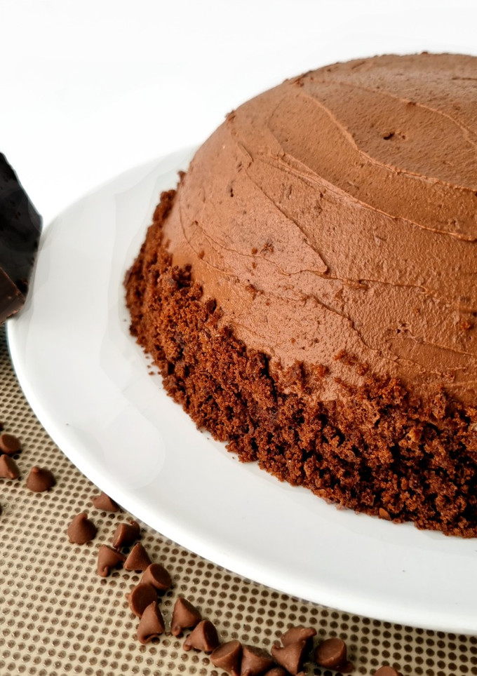 Una foto de Tarta de chocolate {sin azúcar ni horno}🍫🍰