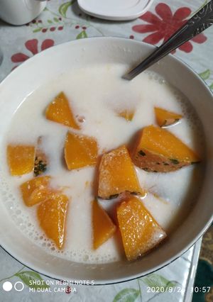 Foto resep Kolak labu kuning Ketofy