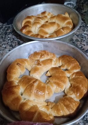 Una foto de Ricas medialunas para el mate!!!