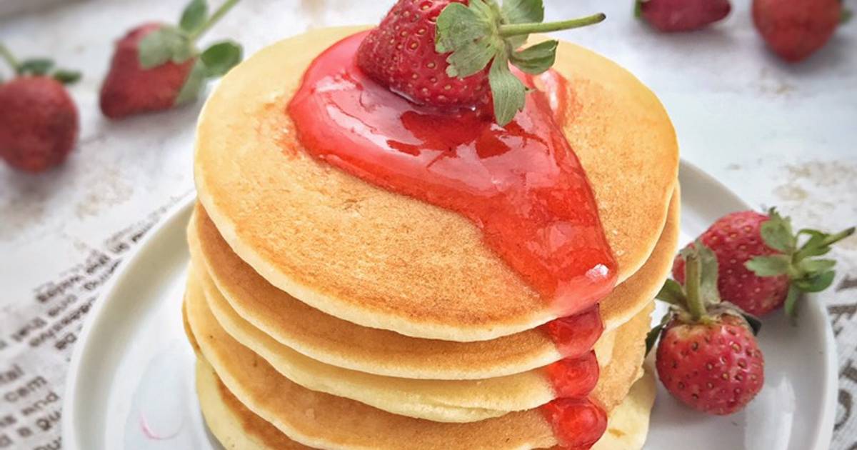 Resep Fluffy pancake oleh Frielingga Sit Cookpad