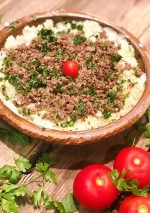صورة لوصفة بطاطا باللحمة