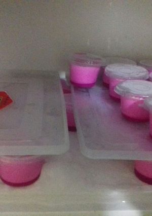 Foto resep Es krim buah naga lembut