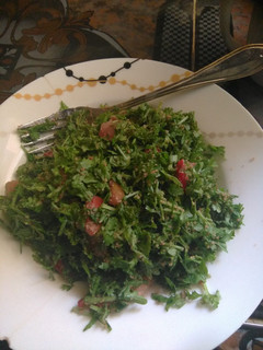 A picture of Local Cress Salad.