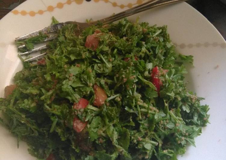 Simple Way to Prepare Quick Local Cress Salad
