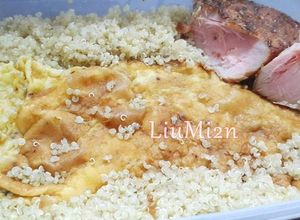 Foto resep Lunch box Quinoa (Menu Diet)Tanpa Garam