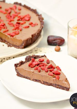 Une photo de Tarte chocolat sans cuisson