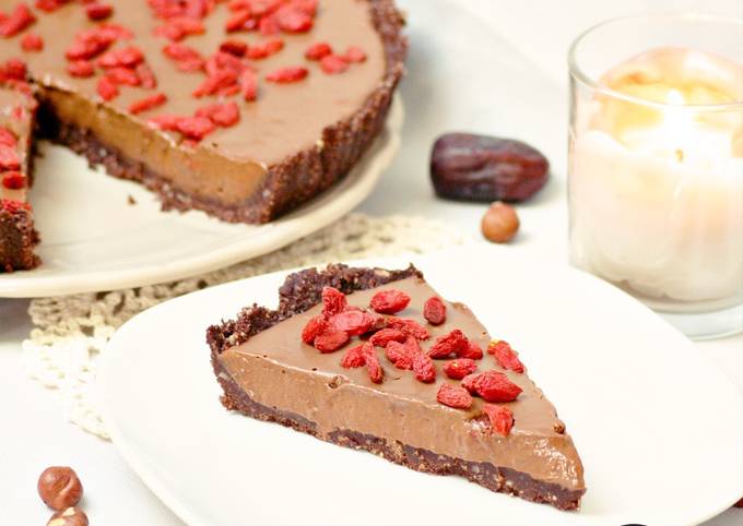 Tarte chocolat sans cuisson de Jolie.Mouche - Cookpad
