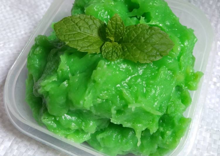 Resep Vla tape keju pandan yang Bisa Manjain Lidah