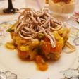 Tartar de salmón con mango y aguacate