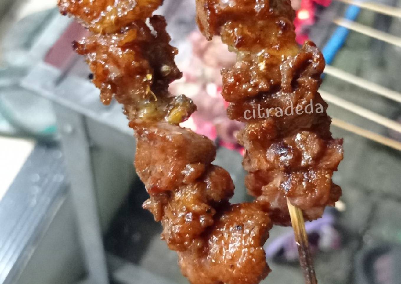 26. Sate Sapi Enak Empuk