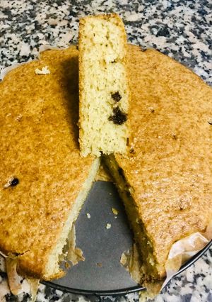 A picture of Yogurt cake#4weekschallenge#charityrecipe.
