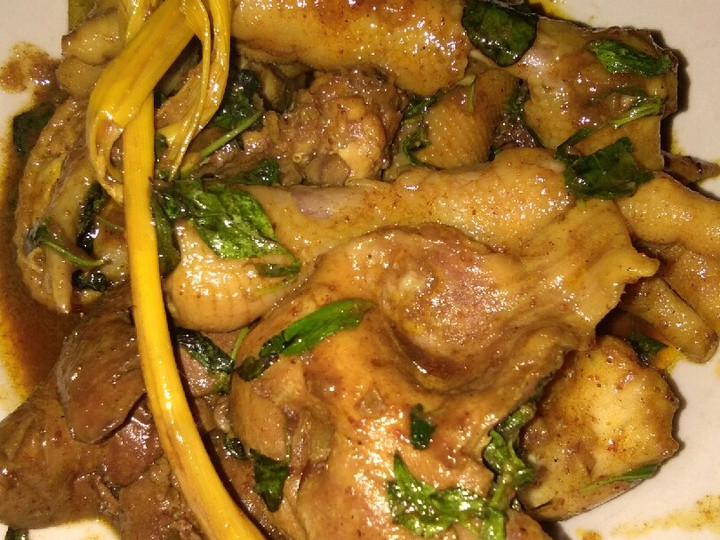 Cara Bikin Ayam Bumbu Kari Kemangi Rumahan