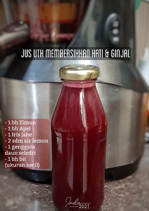 Foto resep Jus utk membersihkan hati & ginjal