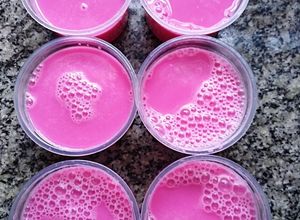 Una foto de Gelatina con yogurt natural