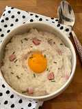 ☆Porridge Salé façon Carbonara☆