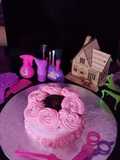 Pink mini cake