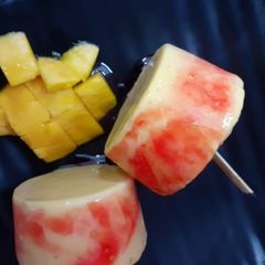 A picture of Frozen Mango Kulfi.