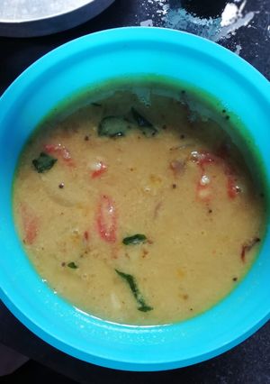 A picture of Sambhar.