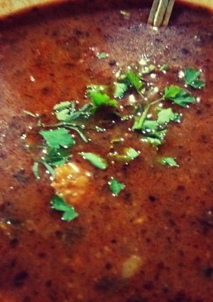 صورة لوصفة شوربة فريك