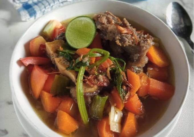 Resep Sop Buntut Anti Gagal