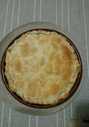 Una foto de Tarta de acelga sin cocción previa