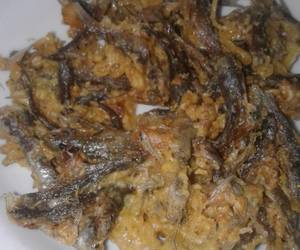 Resep mudah Peyek iwak kali Yummy Mantul