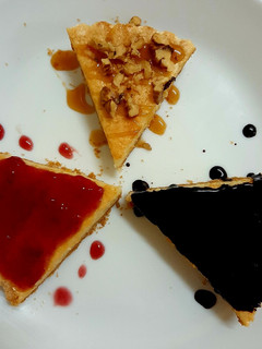 A picture of Baked cheese cake 😊.