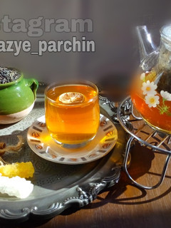 عکسی از دستور چای سبز و دارچین 🌸
