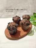 Chocolate Muffin with Oreo