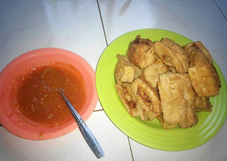 Tahu Melotot ala Riul