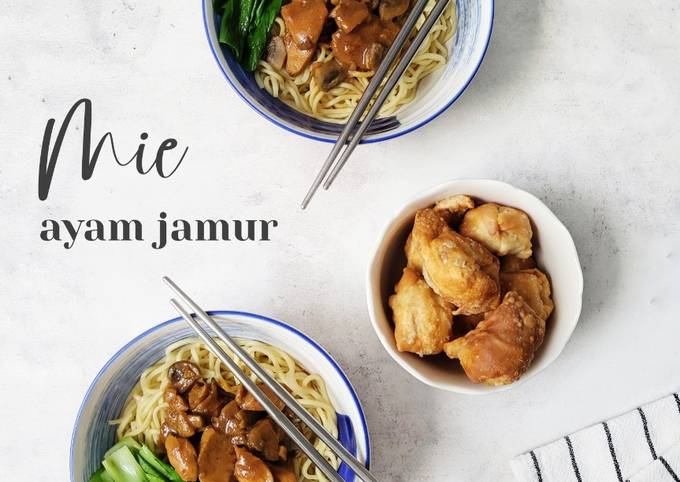 Resep Mie Ayam Jamur Resep Mie Ayam Jamur
