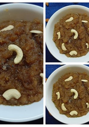आटे का हलवा (aate ka halwa recipe in Hindi) रेसिपी मुख्य फोटो