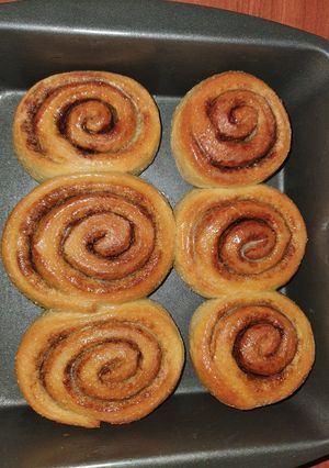 Foto resep CINNAMON ROLLS RENDAH KARBO (KETO, DEBM, LOW CARB)