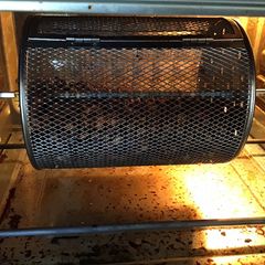 A picture of California Farm Airfryer Rotisserie Roasted Coffee Beans.