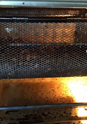A picture of California Farm Airfryer Rotisserie Roasted Coffee Beans.