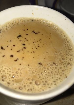 A picture of Chaie with coffee twist.