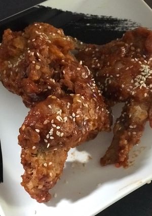 Foto resep Honey Chicken Wings Mudah (bisa level pedas diatur)