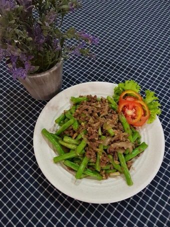 Langkah Mudah untuk Membikin Resep  Cah Buncis Sapi Cincang yang Enak Banget, Sempurna