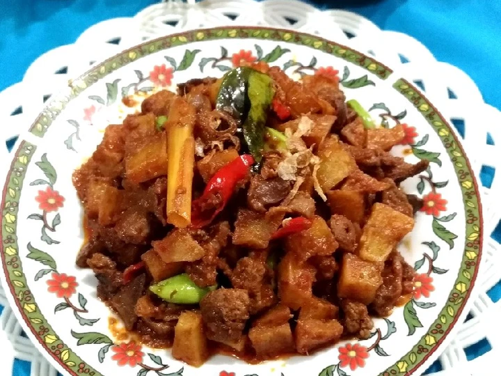 Cara Gampang Membuat Resep 119. Sambal Goreng Kentang Ati Ampela yang Bikin Ngiler Anti Ribet, Lezat