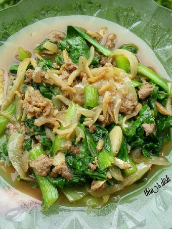 Langkah Mudah untuk Membuat Resep Cah Pokcoy Daging Sapi dan Teri Anti Ribet, Lezat Sekali