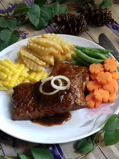 Foto resep 17.Steak daging sapi versi tempe #Bikinramadan berkesan