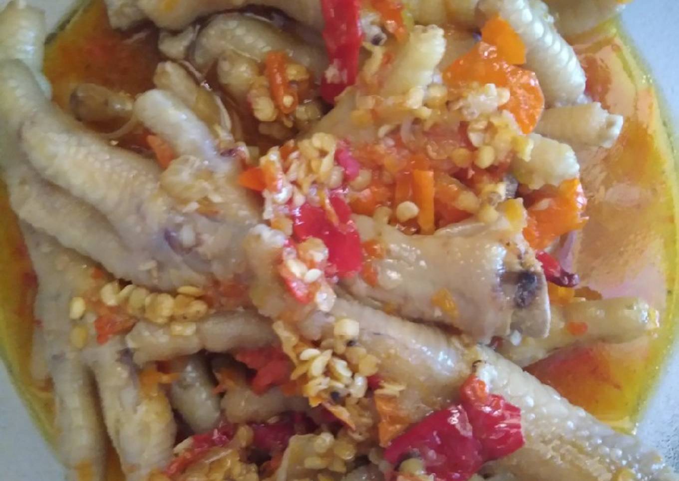 Ceker ayam jeletot