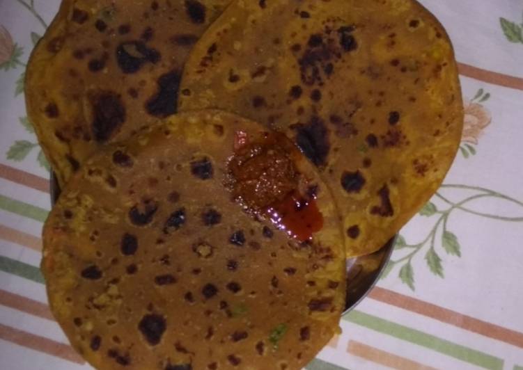 Recipe of Award-winning Leftover dal paratha