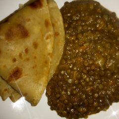Lentils curry A picture of Lentils curry.