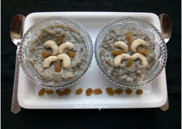 Steps to Make Super Quick Homemade Bajra pudding