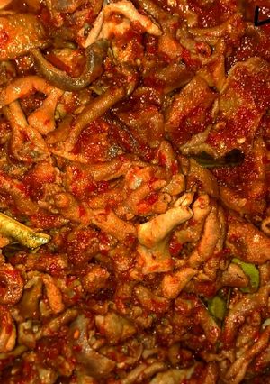 Foto resep Sambal Usus ayam mercon