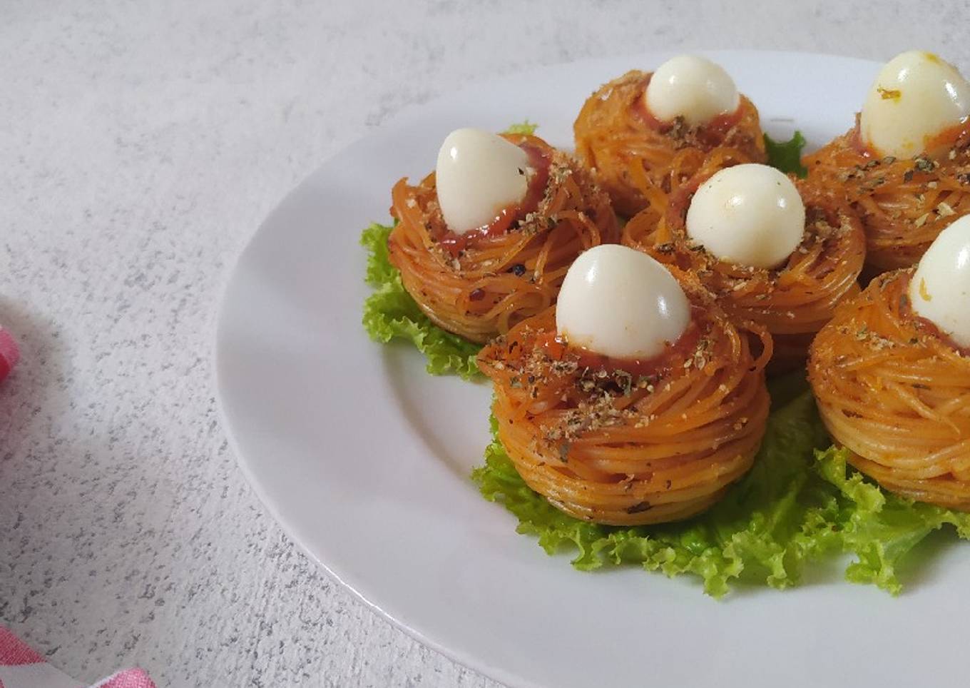 Crisp Spaghetti Nests