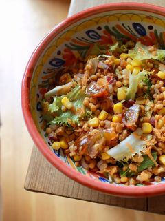 Una foto de Ensalada de lentejas