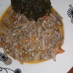 A picture of Stewed Omena.