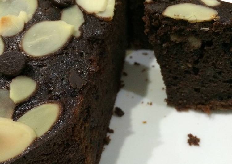 Banana Almond Brownies